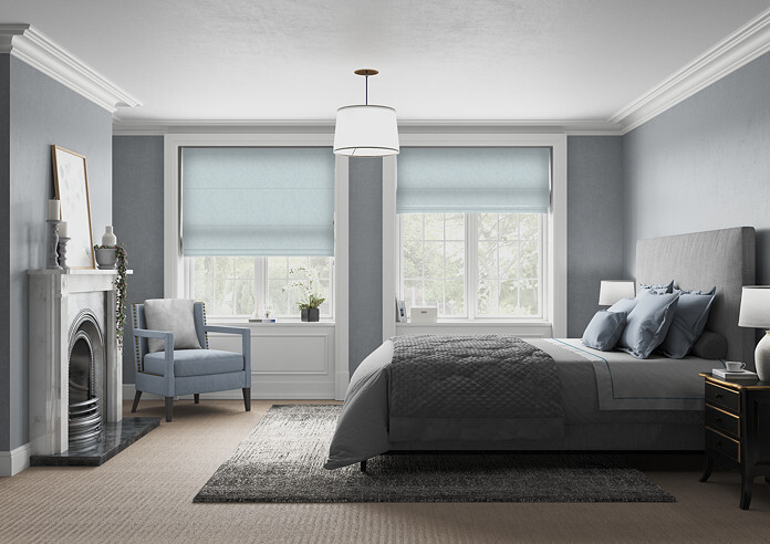 Tussah, Smoke - Roman Blind - Image 5